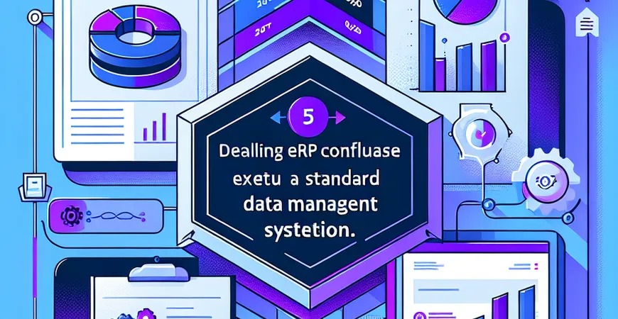 还在为 ERP 数据混乱发愁？5 步教你搭建规范的数据管理体系